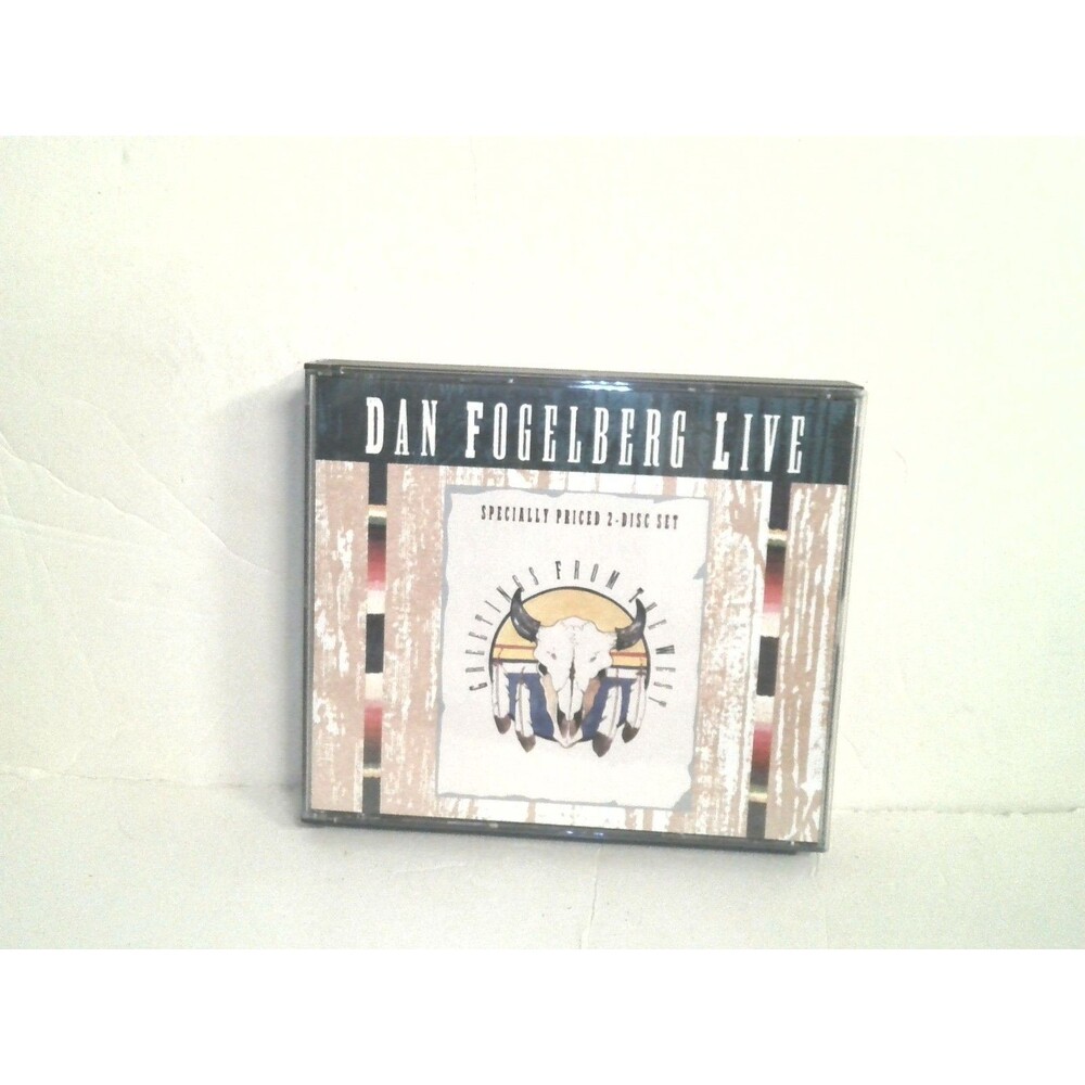 Dan Fogelberg Live Greeting from The West CD 2 Disc Set 1991 Sony Music Epic